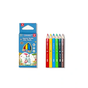 3.5" 6pcs high quality color pencil